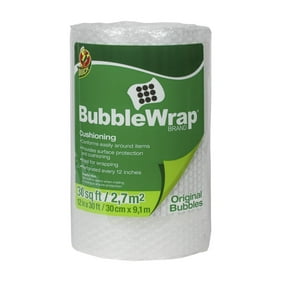 Duck Brand Original Bubble Wrap Roll For Moving Packing Shipping 12/" X 175/'